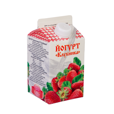 Йогурт "клубника" м.д.ж.1,5% 